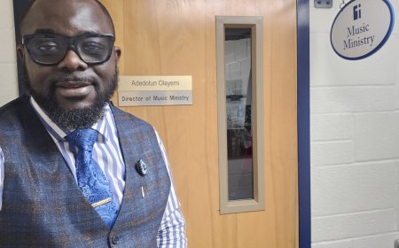 Adedotun Olayemi Appointed Director of Music Ministry at St. Martin’s Lutheran Church, Annapolis, USA.