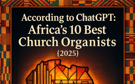 According to ChatGPT: Africa’s 10 Best Church Organists (2025)