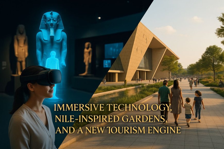 Immersive Technology, Nile-inspired Gardens, and a New Tourism Engine