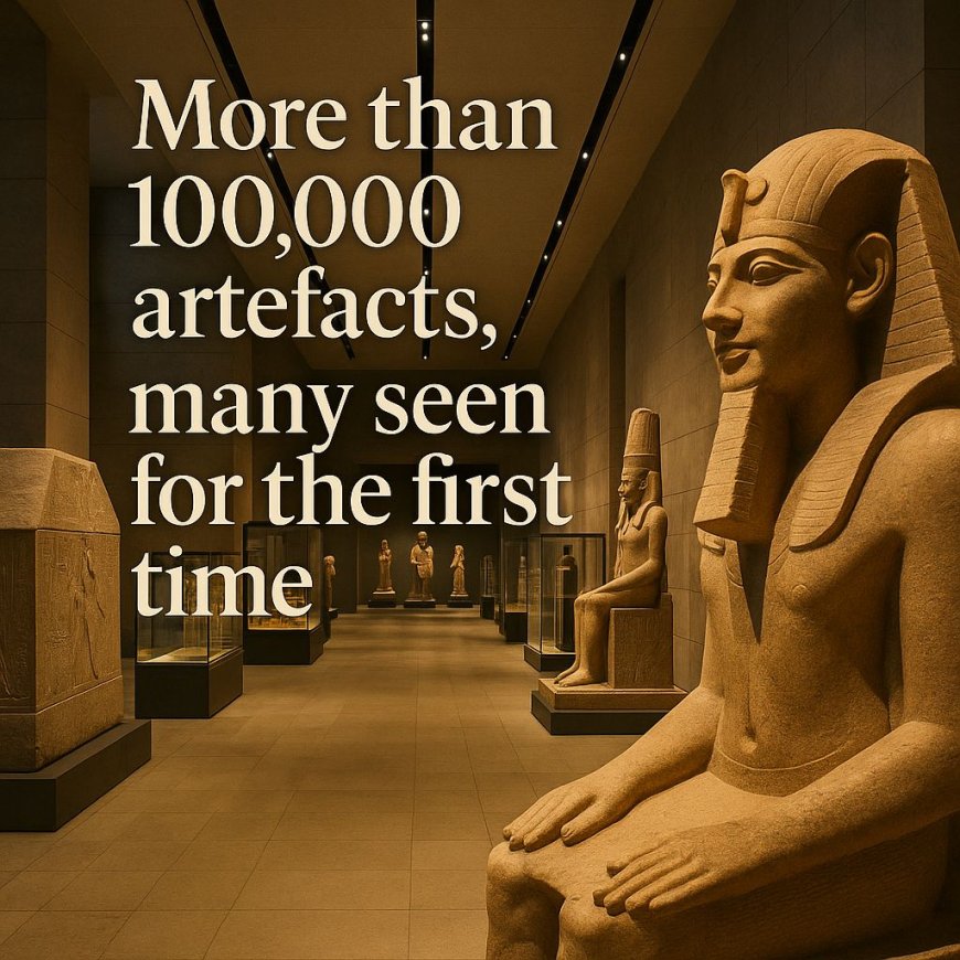 More Than 100,000 Artefacts, Many Seen for the First Time